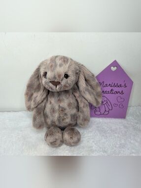 BNWT Customized Jellycat Small Bashful Bunny "Crookshanks"